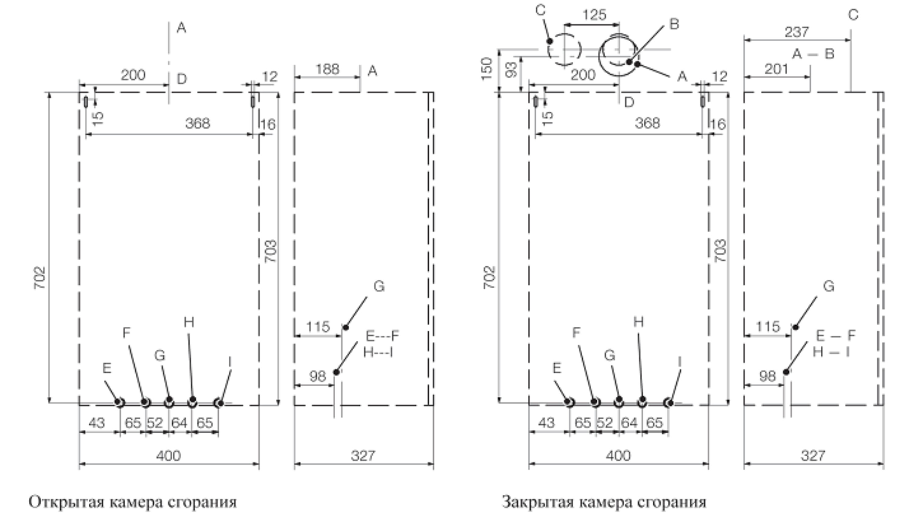 Схема подключения Biasi Binova